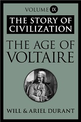 The Age of Voltaire: A History of Civlization in Western Europe from 1715 to 1756